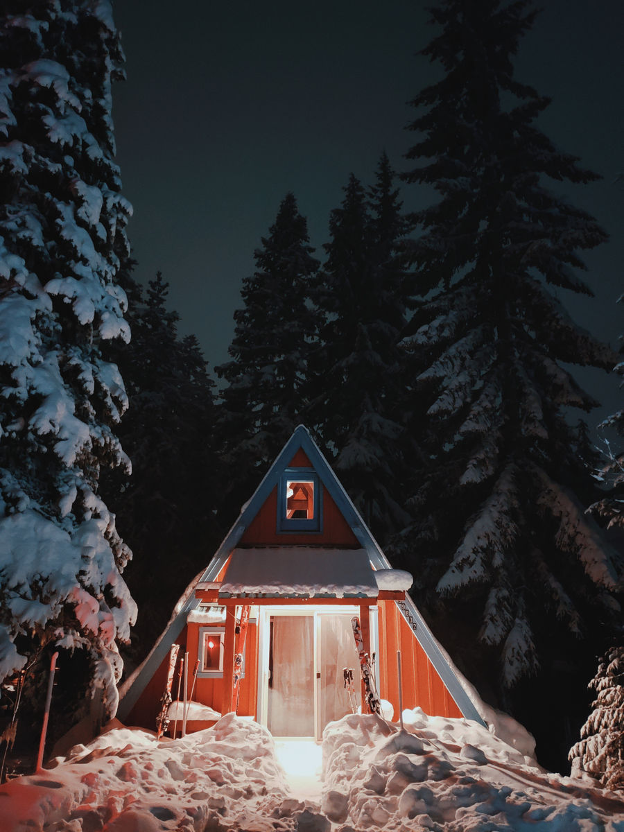 Home in the snow